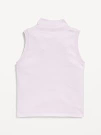 View large product image 4 of 4. Dynamic Fleece Sleeveless Mock-Neck Top for Girls