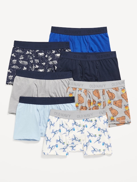 Boxer-Briefs Underwear 7-Pack for Boys