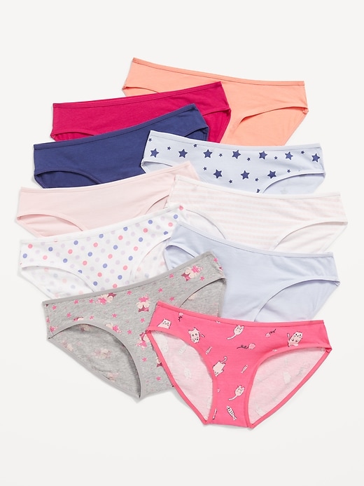 View large product image 1 of 1. Bikini Underwear 10-Pack for Girls