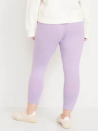 View large product image 6 of 8. High-Waisted Crop Leggings
