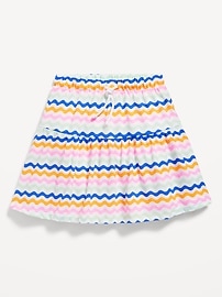 View large product image 4 of 4. Tiered Jersey-Knit Skort for Toddler Girls