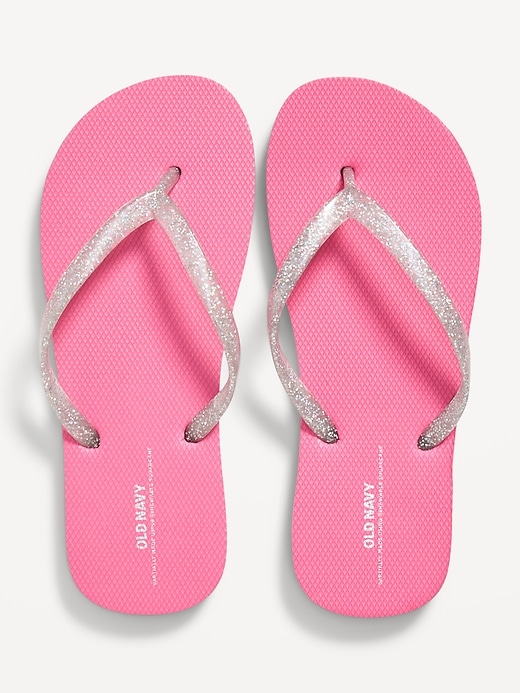 View large product image 1 of 1. Flip-Flop Sandals for Girls (Partially Plant-Based)