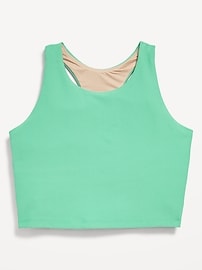 View large product image 3 of 4. PowerSoft Longline Sports Bra for Girls