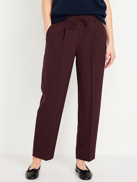 Image number 1 showing, High-Waisted Billie Straight Trouser