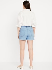 High-Waisted Wow Jean Shorts -- 3-inch inseam