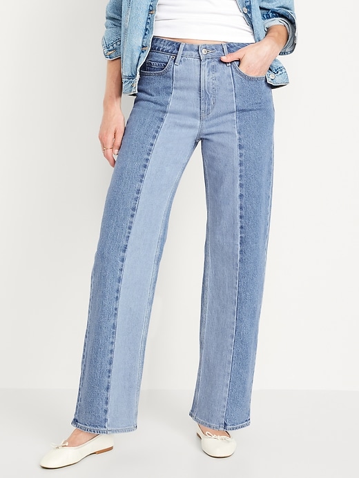 Image number 2 showing, Extra High-Waisted Wide-Leg Jeans