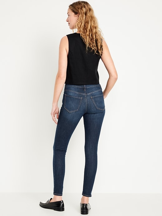 Image number 3 showing, Mid-Rise Rockstar Super-Skinny Jeans for Women