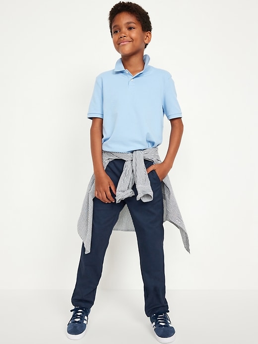 Image number 3 showing, Slim School Uniform Chino Pants for Boys