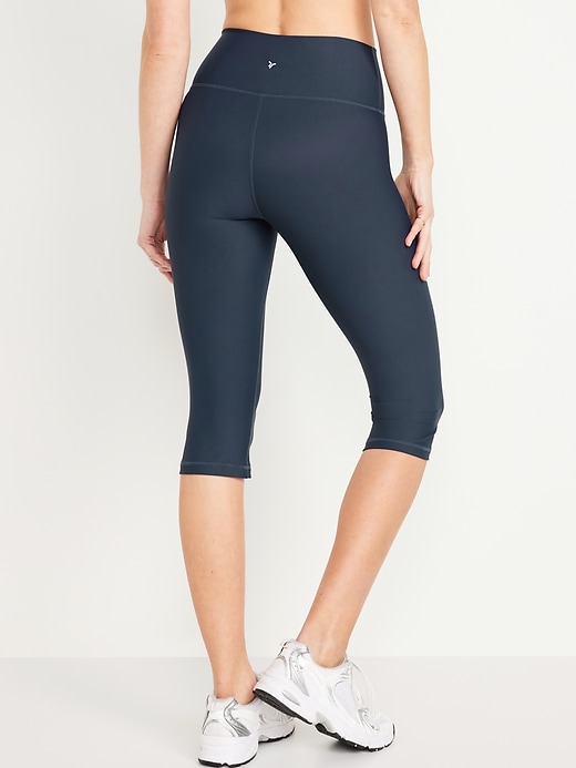 Image number 2 showing, High-Waisted PowerSoft Crop Leggings