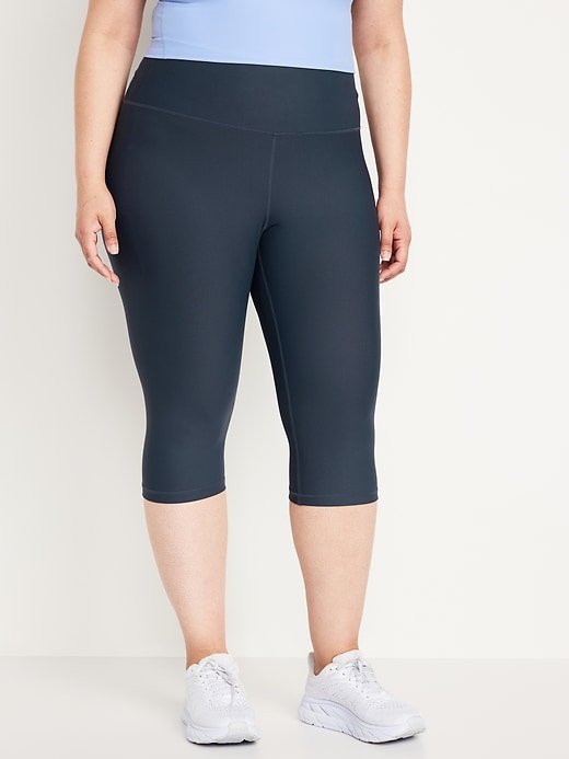 Image number 7 showing, High-Waisted PowerSoft Crop Leggings