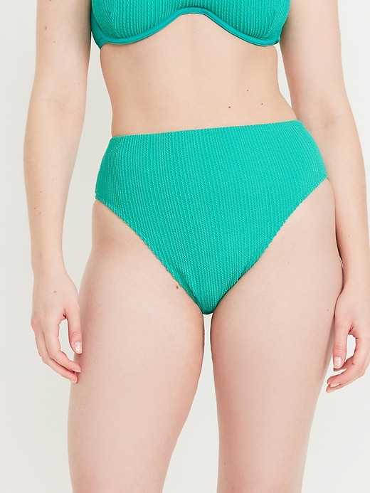 Image number 5 showing, Extra High-Waisted French-Cut Swim Bottoms