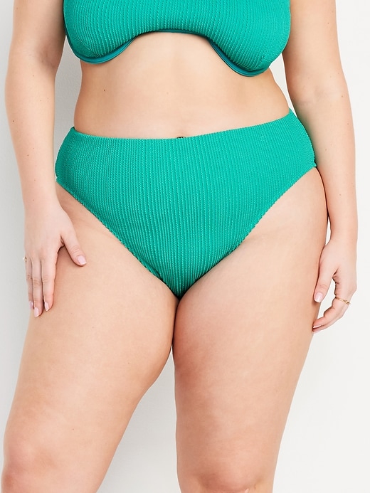 Image number 7 showing, Extra High-Waisted French-Cut Swim Bottoms