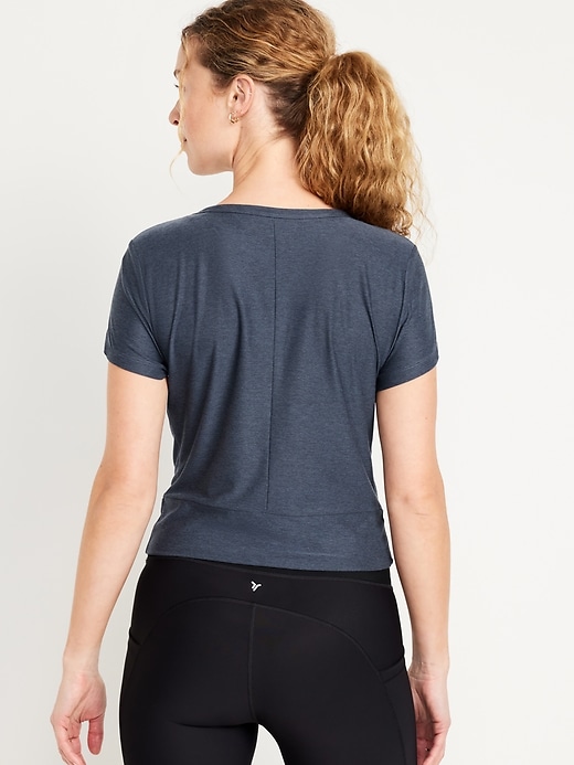 Image number 2 showing, CloudMotion Twist-Front T-Shirt