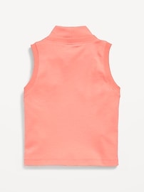 View large product image 4 of 4. Dynamic Fleece Sleeveless Mock-Neck Top for Girls