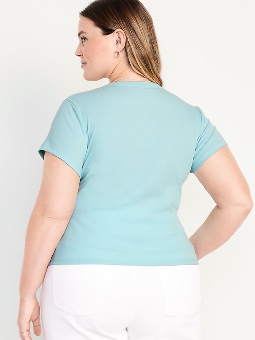 Image number 8 showing, Snug Crop T-Shirt