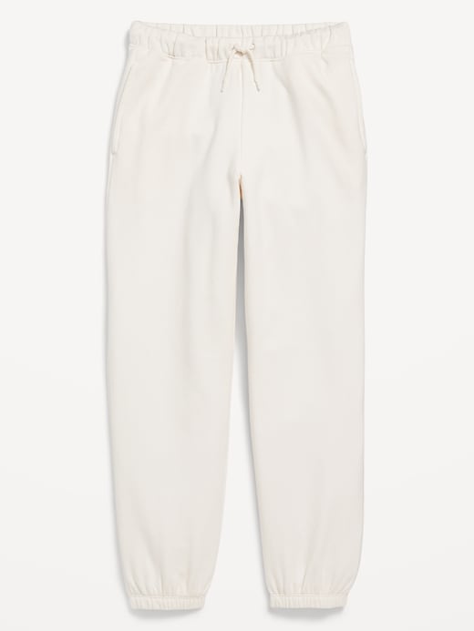View large product image 1 of 1. Vintage High-Waisted Jogger Sweatpants for Girls