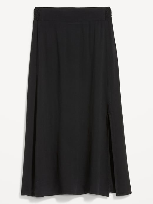 Image number 4 showing, Smocked-Waist Midi Skirt