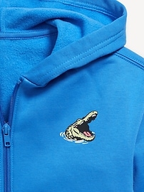 View large product image 4 of 4. Graphic Zip-Front Hoodie for Boys