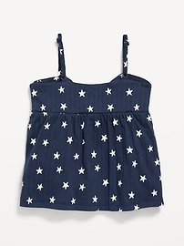 View large product image 3 of 3. Printed Bow Tank Top for Girls