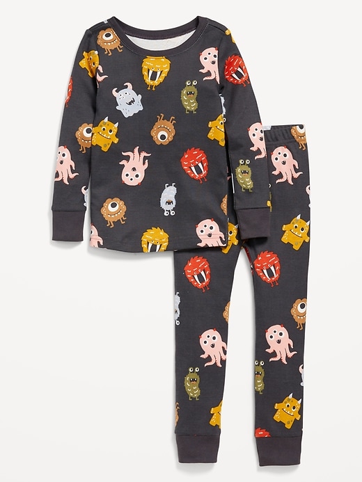 View large product image 1 of 2. Printed Snug-Fit Pajama Set for Toddler &amp;amp; Baby