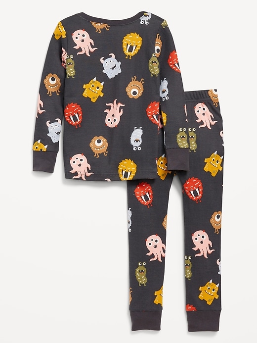 View large product image 2 of 2. Printed Snug-Fit Pajama Set for Toddler &amp;amp; Baby