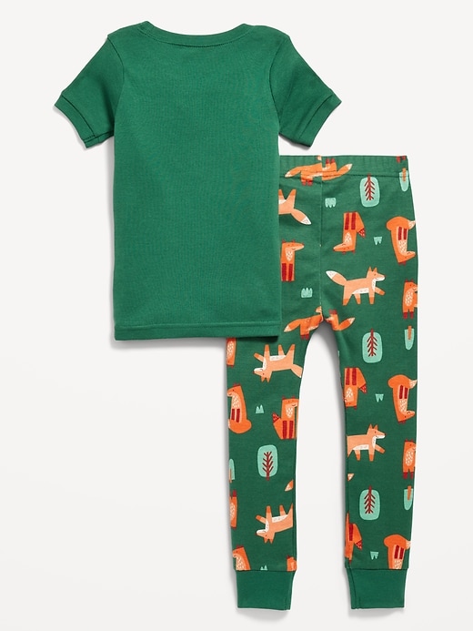 View large product image 2 of 2. Snug-Fit Graphic Pajama Set for Toddler &amp; Baby