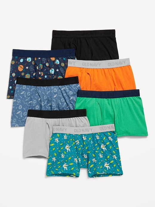 View large product image 1 of 1. Boxer-Briefs Underwear 7-Pack for Boys