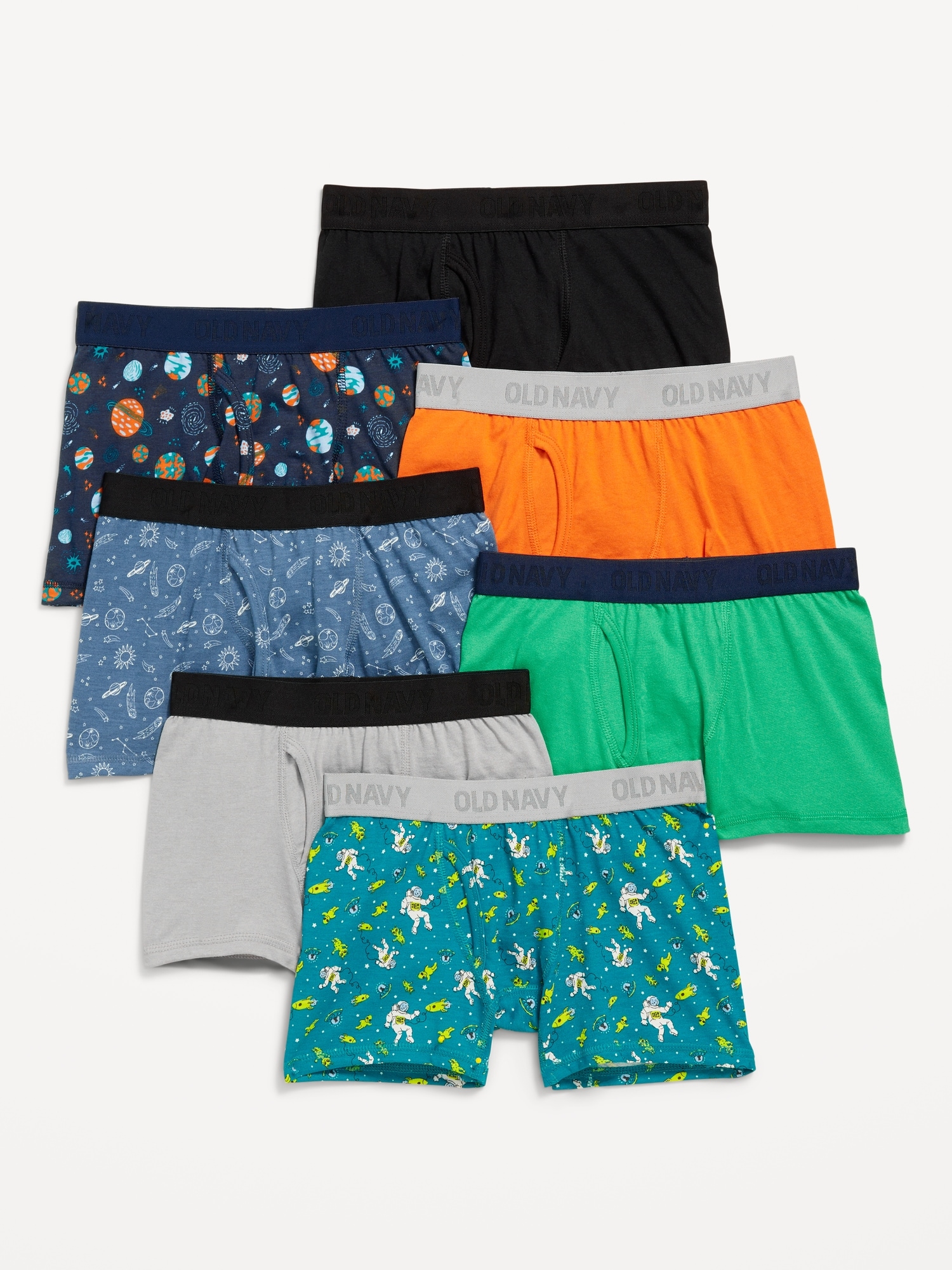 Boxer-Briefs Underwear 7-Pack for Boys - Multi