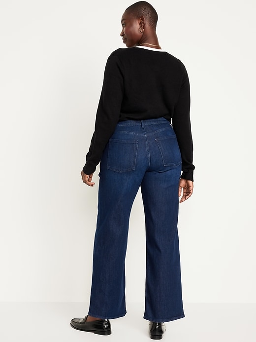 Image number 6 showing, High-Waisted Wow Wide-Leg Jeans