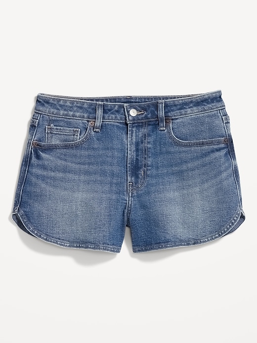 Image number 4 showing, High-Waisted OG Jean Shorts -- 3-inch inseam