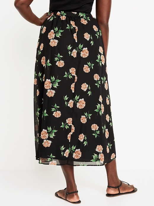 Image number 6 showing, Chiffon Maxi Skirt