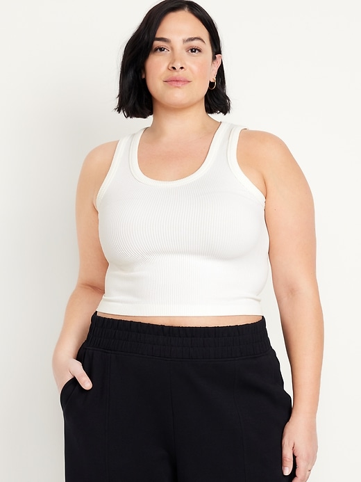 Image number 7 showing, Seamless Ribbed Tank Top