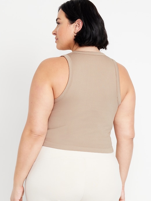 Image number 8 showing, Seamless Ribbed Tank Top