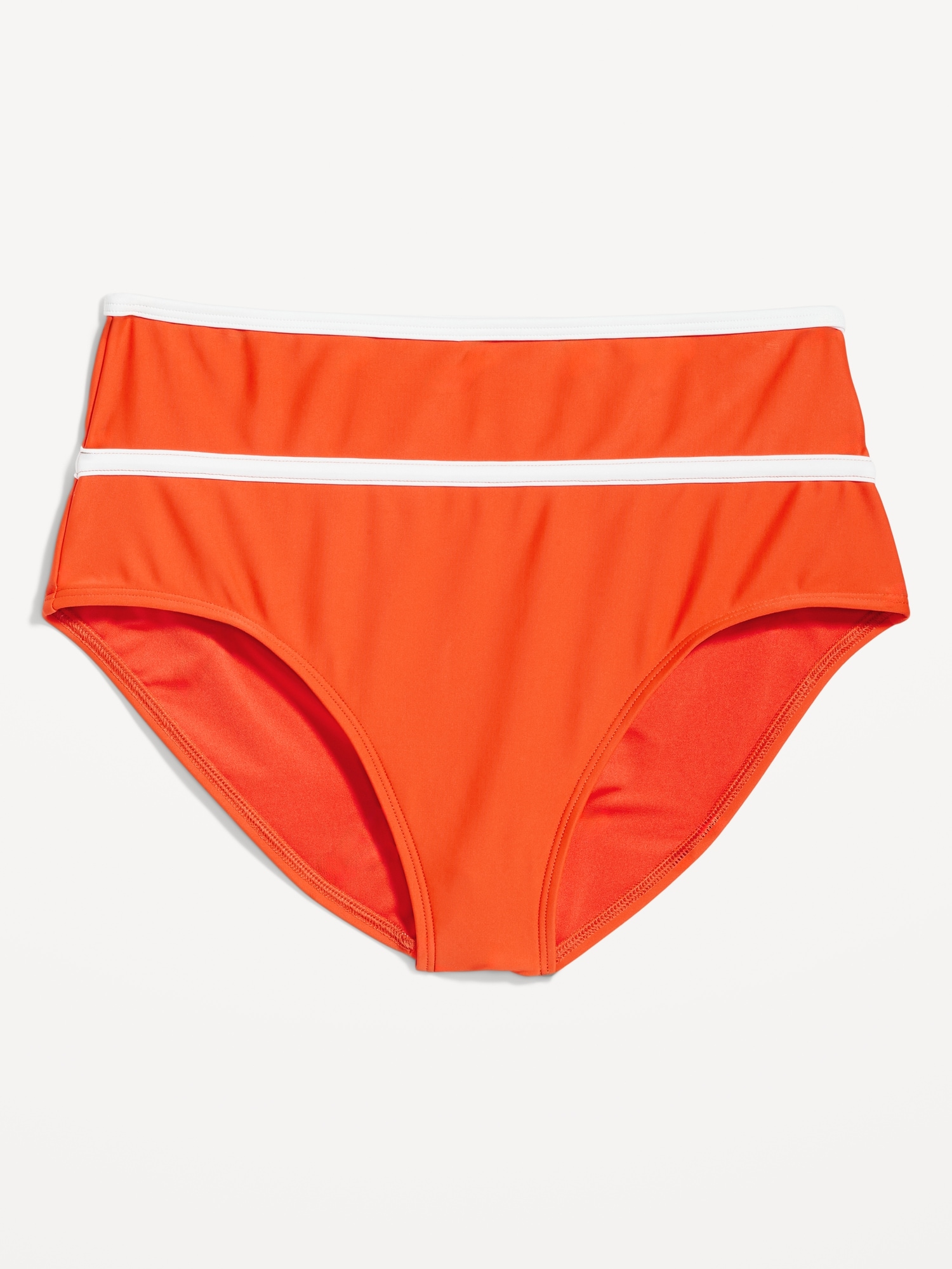 Низ бикини, высокая посадка — Old Navy, цвет: Тёплый закатный — фото 4
