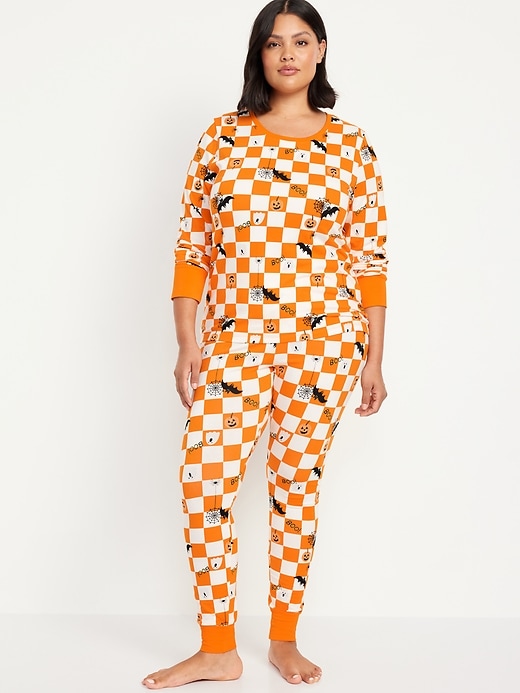 Image number 7 showing, Halloween Print Pajama Set