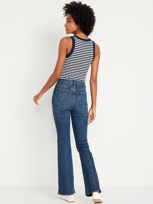 Image number 3 showing, Extra High-Waisted Flare Jeans