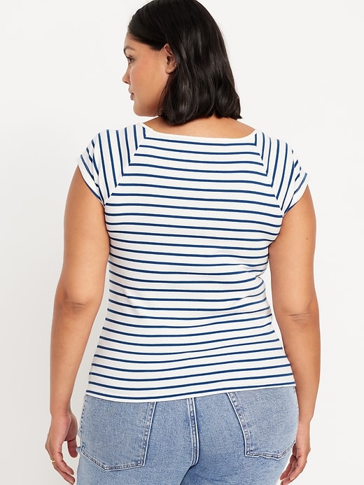 Image number 8 showing, Fitted Ribbed Top