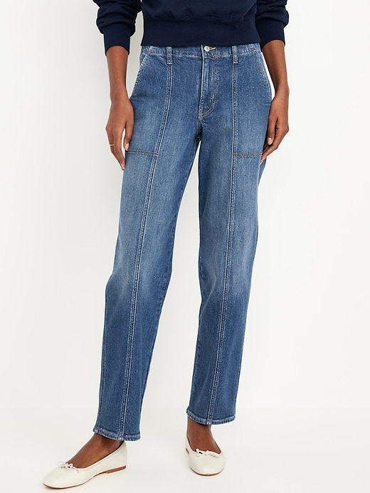 Image number 2 showing, High-Waisted OG Loose Utility Jeans