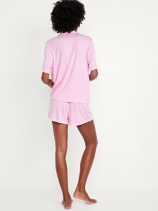 Image number 5 showing, Knit Jersey Pajama Short Set