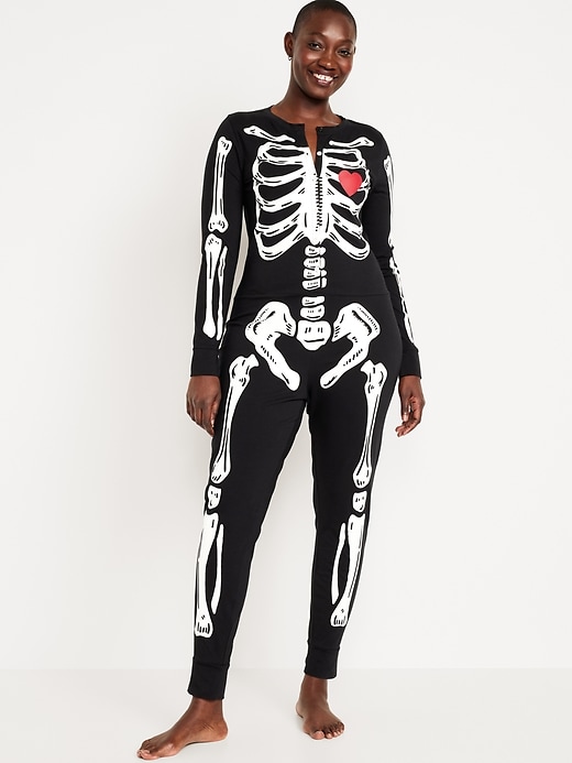 Image number 5 showing, Halloween One-Piece Pajamas