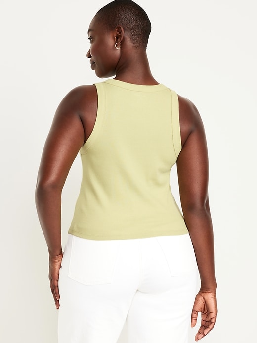 Image number 6 showing, Snug Crop Tank Top