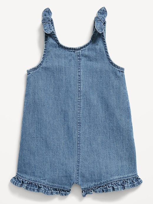 View large product image 1 of 2. Little Navy Organic-Cotton One-Piece Romper for Baby