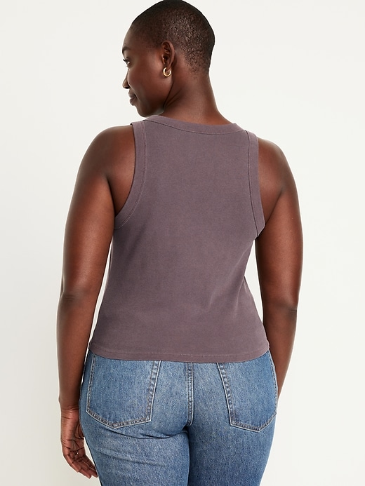 Image number 6 showing, Snug Crop Tank Top