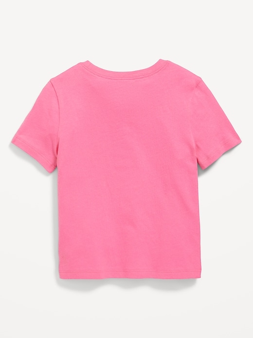 View large product image 2 of 2. Short-Sleeve Graphic T-Shirt for Toddler Girls