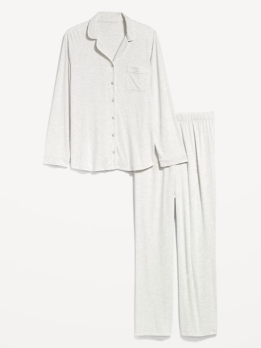 Image number 4 showing, Knit Jersey Pajama Pant Set
