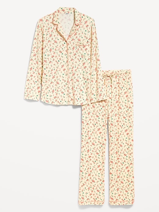 Image number 4 showing, Knit Jersey Pajama Pant Set