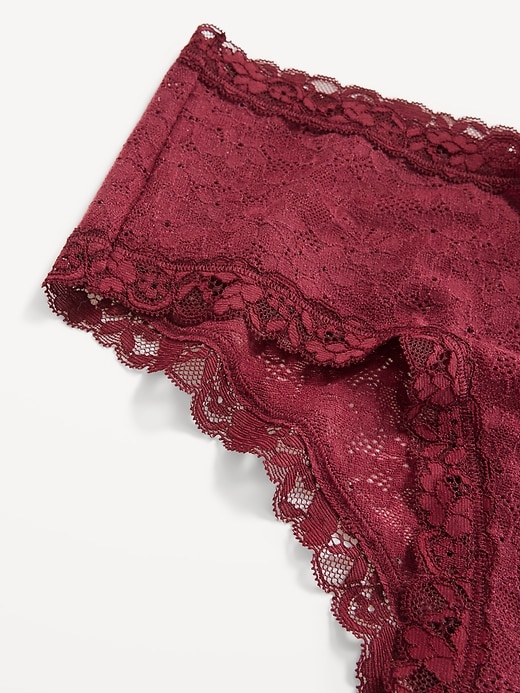 Image number 3 showing, Low-Rise Lace Hipster Underwear