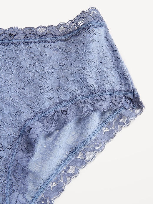 Image number 8 showing, Low-Rise Lace Hipster Underwear