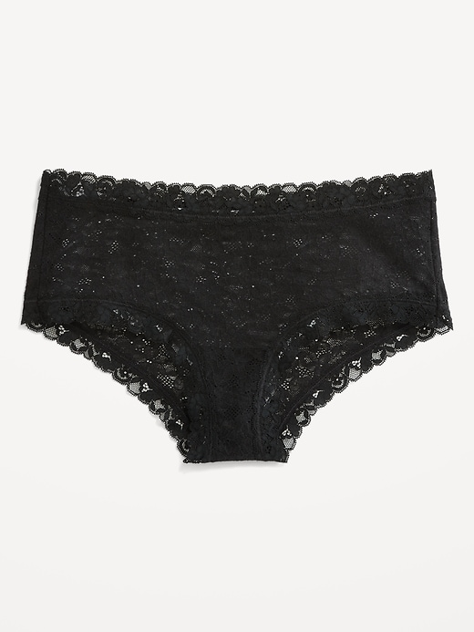 Image number 4 showing, Low-Rise Lace Hipster Underwear