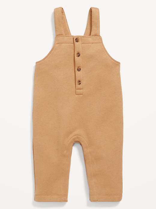 View large product image 1 of 1. Button-Front Overalls Set for Baby